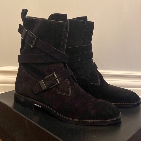 Alexander Wang LOUISE suede boots - Picture 1 of 7